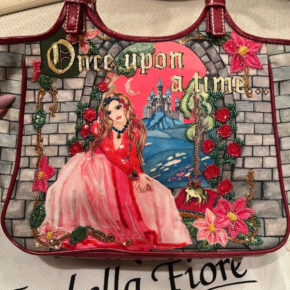 Isabella Fiore Beaded One Upon a Time Tote - Picture 3 of 10